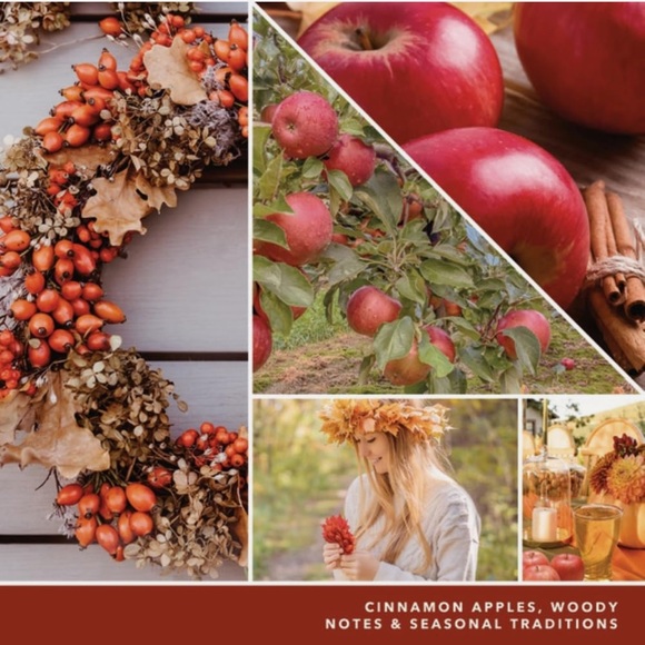 YANKEE CANDLE AUTUMN WREATH LARGE JAR - Picture 3 of 5